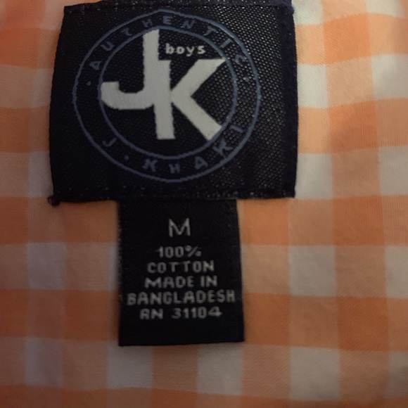 Orange long sleeve shirt used - Picture 2 of 2